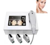 GEHPYYDS 7D Hifu Anti-Aging Device for Skin Firming - Facial Machine to Reduce Fine Lines and Forehead Creases, Painless Anti-Wrinkle Beauty Tool for Safe and Effective Skin Rejuvenation 3Heads