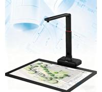 GEHPYYDS Document Scanner - Usb Document Camera With Max Capture Size A2, 130 Languages Ocr, Adjustable Height Camera Scanner, 23mp Book Scanner For Mac/Windows