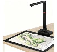 GEHPYYDS S21 A2 Overhead Scanner, 23MP Large Format Camera Scanner for Books and Documents, Automatic Curved Page Smoothing Technology, OCR Text Detection, Works with Windows