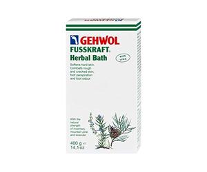 Gehwol Fusskraft Herbal Foot Bath 400g - Refreshes, Softens and Deodorizes Feet