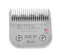 Geib Buttercut Stainless Steel Dog Clipper Blade, Size-5F, 1/4-Inch Cut Length,Red