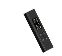 Geiger Counter Nuclear Radiation Detector Personal Dosimeter X-ray γ-ray β-ray Radioactivity Tester Marble(F8-Black)