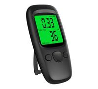 Geiger Counter Radiation Detector | Nuclear Radiation Detector with Lcd Display, Average/Peak Mode And Smart Alarm, Battery-Operated Handheld Monitor Meter with Stand