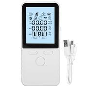 Geiger Counter Radiation Detector, Portable Nuclear Radiation Tester, White ABS Shell - Accurate Beta X Ray Detection, Long Battery Life, Easy Operation