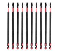 GEINXURN 10Pack Impact Tough #25 Torx 6 in. Insert Driver Bits, Magnetic T25 Head Power Bits, S2 Alloy Steel T25 Screwdriver Bits Set Bulk