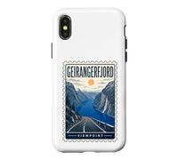 Geirangerfjord Viewpoint Norway Fjord Road Trip Case for iPhone X/XS