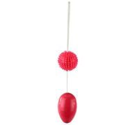 Geisha balls twin rings - Depth: 40 mm, Rayon: WOMEN, Couleur: Red, Length: 120 mm, Width: 200 mm