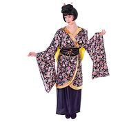 Geisha Girl Costume for Adult - 1 Set, Multicolor Floral Design, Perfect for Costume Parties, Cosplay & Themed Events Halloween Halloween