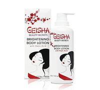 Geisha Kojic Acid Skin Brightening Body Lotion - 13.5 fl oz / 400ml- Daily Moisturizing Cream for Uneven Skin Tone
