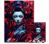 Geisha Modern StylePuzzles for 1000 Piece Challenging Puzzles Perfect Home Or Office Decor Ideal 1000 PCS(38x26cm)