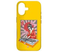 Geisha with Turntable Traditional Japanese Music Case for iPhone 17