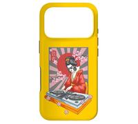 Geisha with Turntable Traditional Japanese Music Case for iPhone 17 Pro