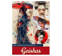 Geishas. Japan's traditional and fascinating culture UK-Version (Wall Calendar 2026 DIN A4 Portrait), CALVENDO 12 Month Wall Calendar