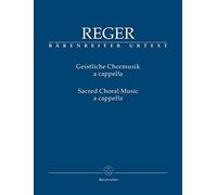 Geistliche Chormusik a cappella, Partitur