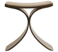 Gejst - Luno Stool, Dark Oak / Beige - Beige