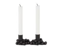 Gejst Molekyl candlestick 2 Black