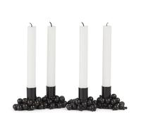 Gejst Molekyl Candlestick 4 Black