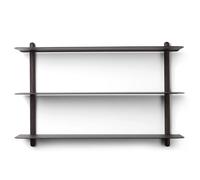 Gejst Nivo shelf A black-stained ash room-black
