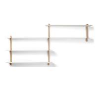 Gejst Nivo shelf B light oak-white