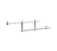 Gejst Nivo Shelf Large H Light Oak/ White