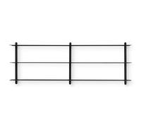 Gejst Nivo shelf D Dark-stained ash-black