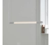 GEJST Radent pendant light, white, length 70 cm, G13 LED