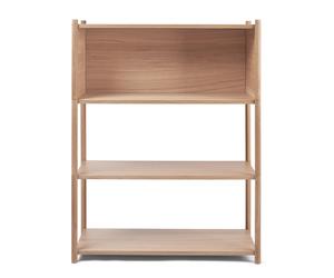 Gejst Sceene Bookcase B Light Oak