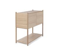 Gejst Sceene Bookcase C Light Oak