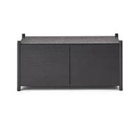 Gejst Sceene bookcase G Black oiled oak