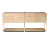 Gejst - Sceene H Bookcase, Made of oak, Oak - Light Oak