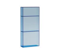 GEK208130 Bookcase Storage Rack Bookshelf Floor Standing Modern Acrylic Multi-tier Minimalist Shelving Unit Book Shelf