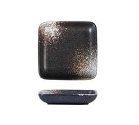 GEK208130 Kitchen Square Ceramic Sushi Plate Shallow Sauce Dish Pretty Tablware Soy Meat Salad Trays Kitchen Accessories Dipping Bowls