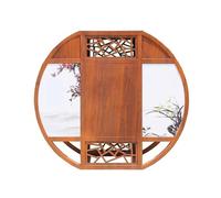 GEK208130 Large Waste Container Chinese Classical Style Double Box Garbage Can Commercial Scenic Spots Metal Rubbish Bin Patio