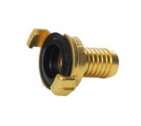 GEKA 80103SB Hose Piece 3/4" 19mm of Brass, Gold, 18 x 8 x 13 cm