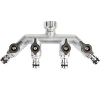 GEKA® Plus Four-Way Valved Splitter - 1 item