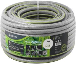 GEKA plus Water WS400, Size 1 inch, Length 50 m, 5-Layer Construction, Garden Hose, 13.0217.9, Gray