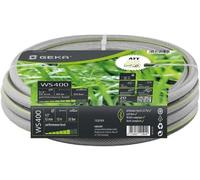 GEKA plus Water WS400, Size inch 1/2 inch, Length 10 m, 5-Layer Construction, Garden Hose, 13.0218.9, Gray
