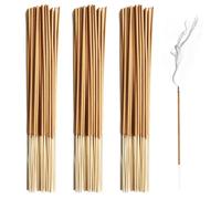 Gekamoyue 150 Sticks Incense Set, Sandalwood Incense Sticks 25 stick x 6 Pack 150 Sticks Total