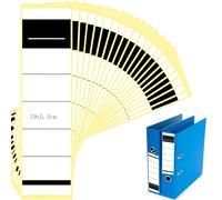 Gekamoyue 50 Pcs Self Adhesive Folder Spines, 54 x 190 mm Labels for 8 cm Folder Spine Stickers for Home School Office, Easy to Apply