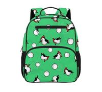 Gekhuqory Woodpecker Golf Ball Pattern Toddler Backpack for Kids