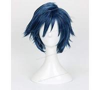 Gekkan Shoujo Nozaki Kun Kashima Yu Ryugazaki Rei Ichinose Tokiya Cosplay Wigs Synthetic Hair Blue Short Hair Wig AZ-002