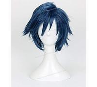Gekkan Shoujo Nozaki Kun Kashima Yu Ryugazaki Rei Ichinose Tokiya Cosplay Wigs Synthetic Hair Blue Short Hair Wig AZ-002