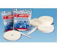 Geko Adhesive Foam Draught Excluder for Doors and Windows mm 20 x 6 x 4 Metre, White, in Printed Polybag, One Size