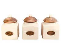Ceramic Tea, Coffee & Sugar Jars