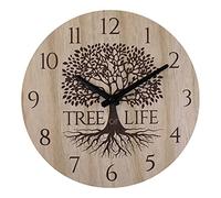 Geko Small Tree Of Life Clock, 30cm.