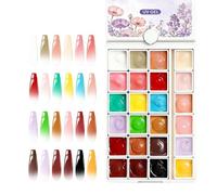 Gel 24 Colors UV LED Curing High Pigmented