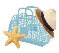 Gel Bag, Easter Basket for Kids, Reusable Tote Bag Fashion Women Girls Beach Events and Concert, blue, Consulte la descripción, See description