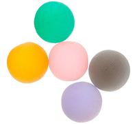 Gel Ball Hand Exerciser, Perfect for Rehabilitation and Strengthening, Ideal for Conditioning Hands, Fingers, and Forearms in Home, Clinical, and On-the-Go Settings, Set of 5 - one of each colour