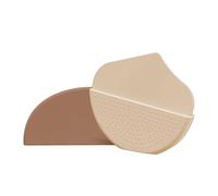 Gel Base Applicator - Flat Makeup Blender, Liquid Base Brush | Pro Beauty Complexion Blending Cosmetic Gear, Facial Pigment Smoothing Precision Cosmetic Tool with Beauty Application Instrument