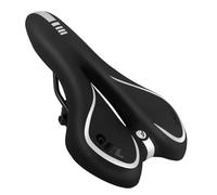 Gel Bike Seat Bicycle Saddle, MSDADA Bike Saddle for Men & Women, Waterproof Bicycle Seat Comfortable Soft Cushion for Road Bike, Cruiser, Mountain Bike, Exercise Bike, City Bikes(Grey)